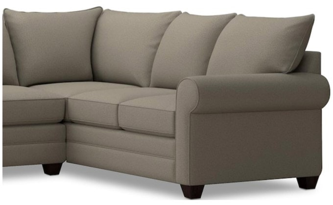 Bassett Roll Arm RAF Sect w/Corner 2712-67