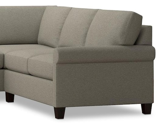 Bassett RAF Sectional Loveseat 2714-41FC