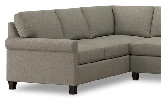 Bassett LAF Sectional w/Corner 2714-66