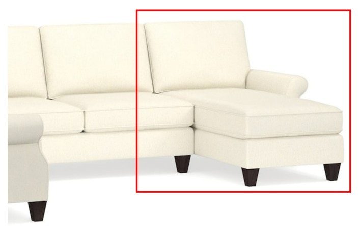Bassett RAF Chaise 2716-RL