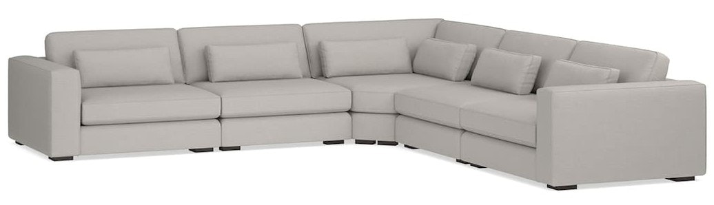 Bassett 5 Piece L-Shaped Sectional 2728-LSECT5