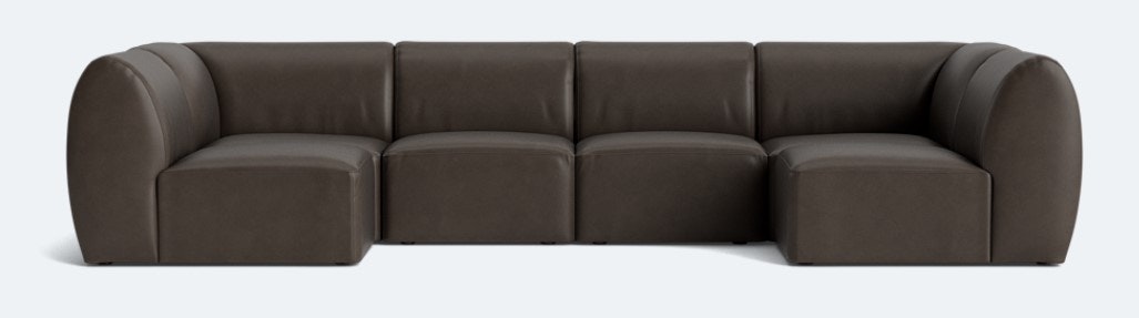 Bassett 6pc U-Sectional 2756-USECT6L