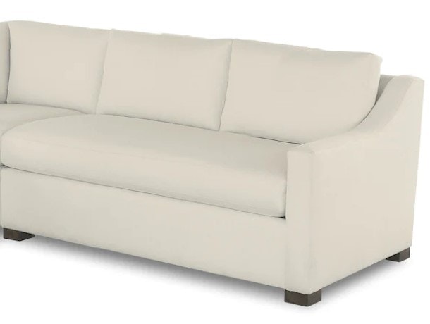 Bassett Small Left Chaise Sectional 2787-LCSECTSFC