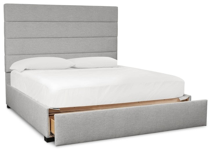 Bassett Leather Twin Storage Bed 2826-K139LS