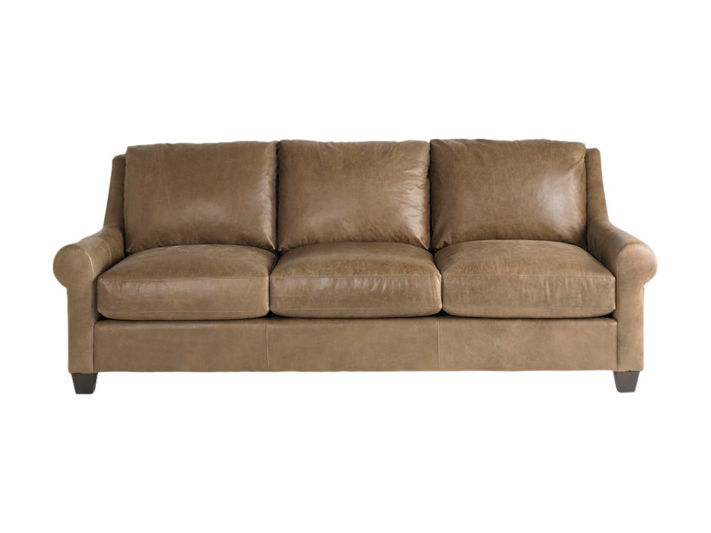 Bassett Leather Great Room Sofa 3101-82L