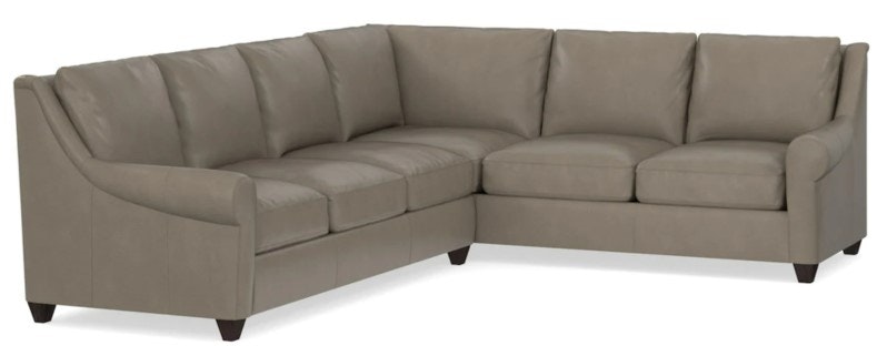 Bassett Leather L-Shaped Sectional 3101-LSECTLLR
