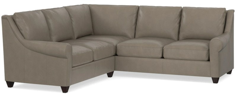 Bassett Leather L-Shaped Sectional 3101-LSECTLSR