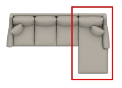 Bassett RAF Chaise 3101-RLL