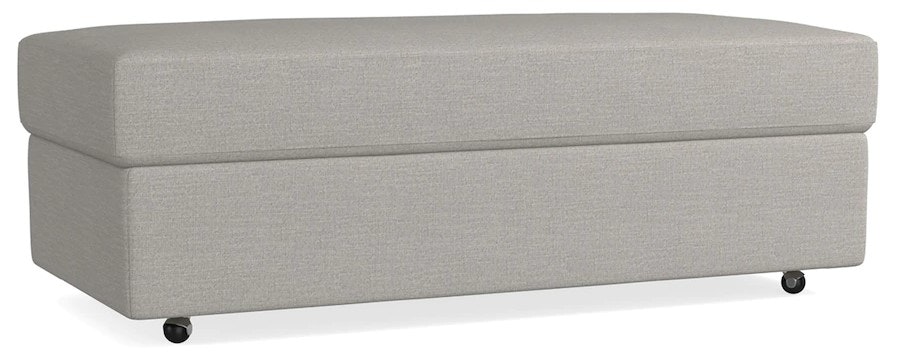 Bassett Leather Storage Ottoman 3101-S2L