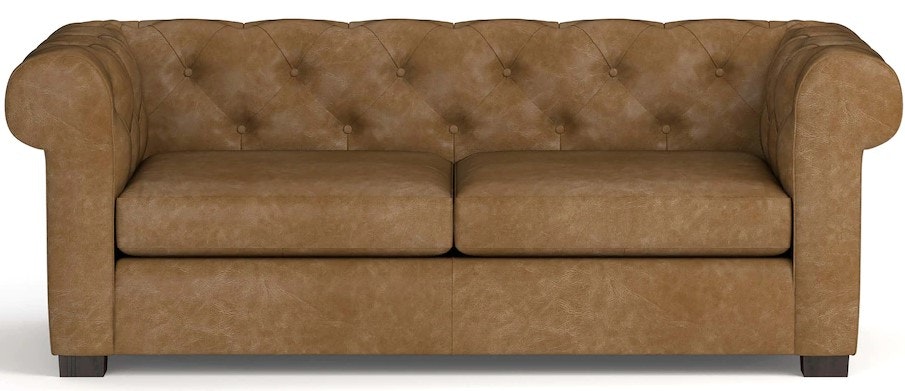 Bassett Leather Loveseat 3133-42L