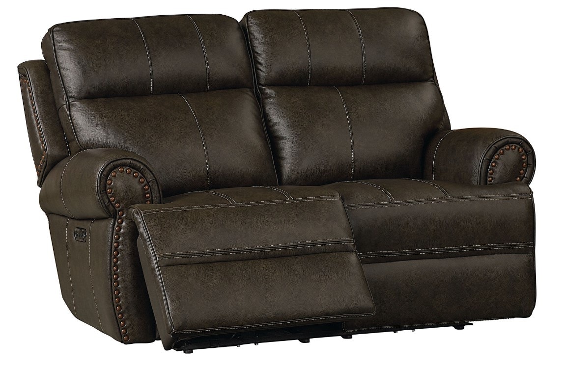 Bassett Loveseat w/Power 3738-P42J