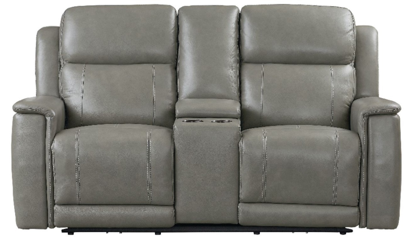 Bassett Loveseat w/Console w/Power 3743-PC42L