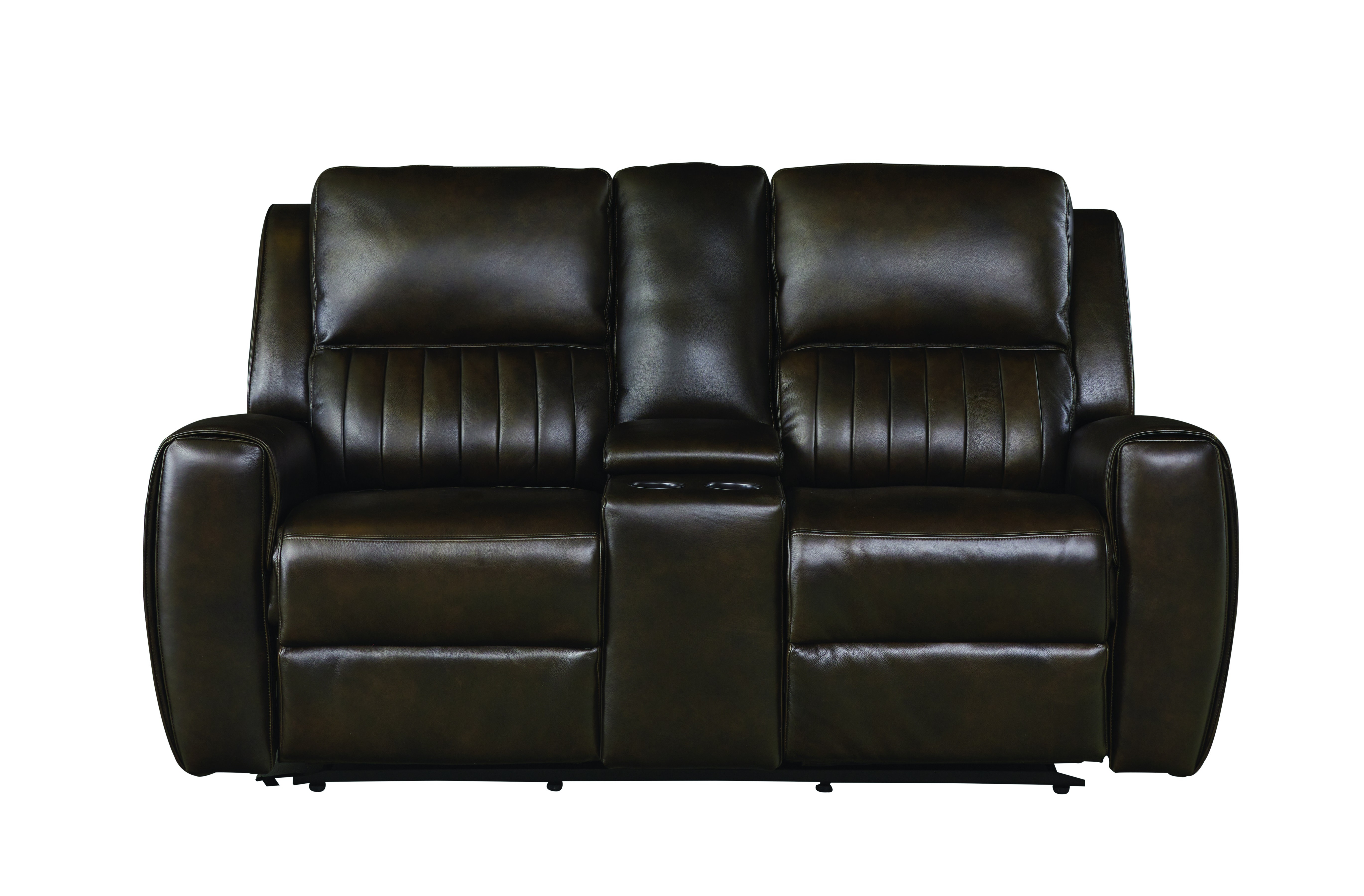 Bassett Loveseat w/Power & Console 3753-PC42W