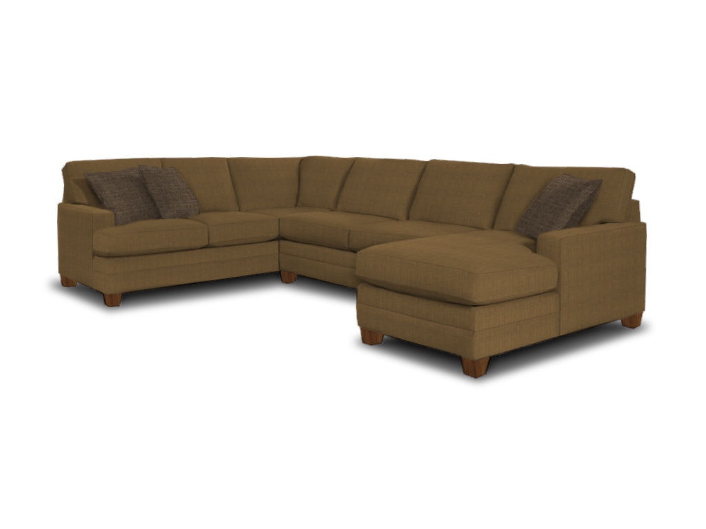 Bassett Track Arm U-Shaped Sectional 3849-USECT