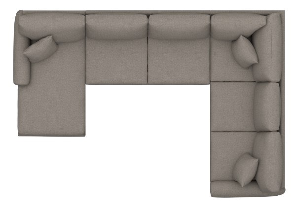Bassett Track Arm U-Shaped Sectional 3849-USECTR