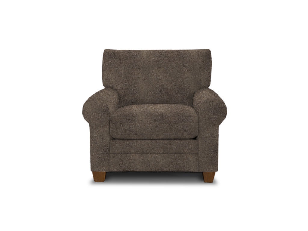 Bassett Leather Sock Arm Chair 3851-12L