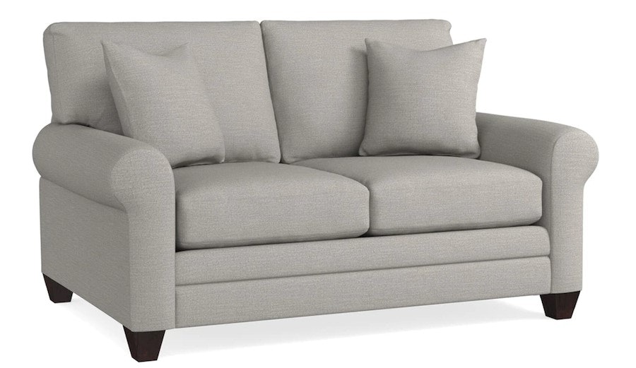 Bassett Sock Arm Loveseat 3851-42