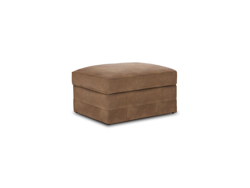 Bassett Leather Storage Ottoman 3851-S2L