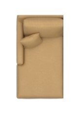 Bassett Leather Thin Track Arm LAF Chaise 3885-LLL