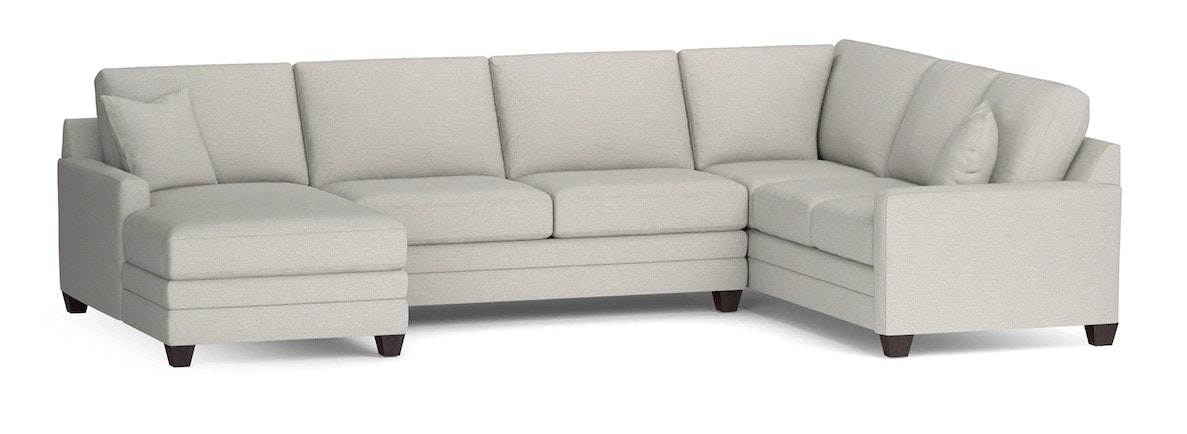 Bassett Thin Track Arm U-Shaped Sectional 3885-USECTR