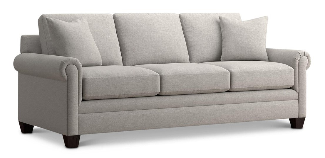 Bassett Panel Arm Sofa 3887-72