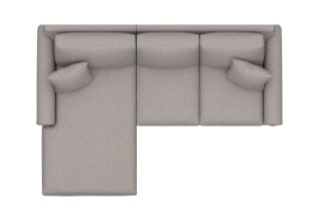 Bassett Panel Arm L Chaise Sectional 3887-LCSECTS