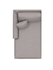 Bassett Panel Arm LAF Chaise 3887-LL