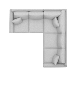 Bassett Panel Arm L-Shaped Sectional 3887-LSECTR