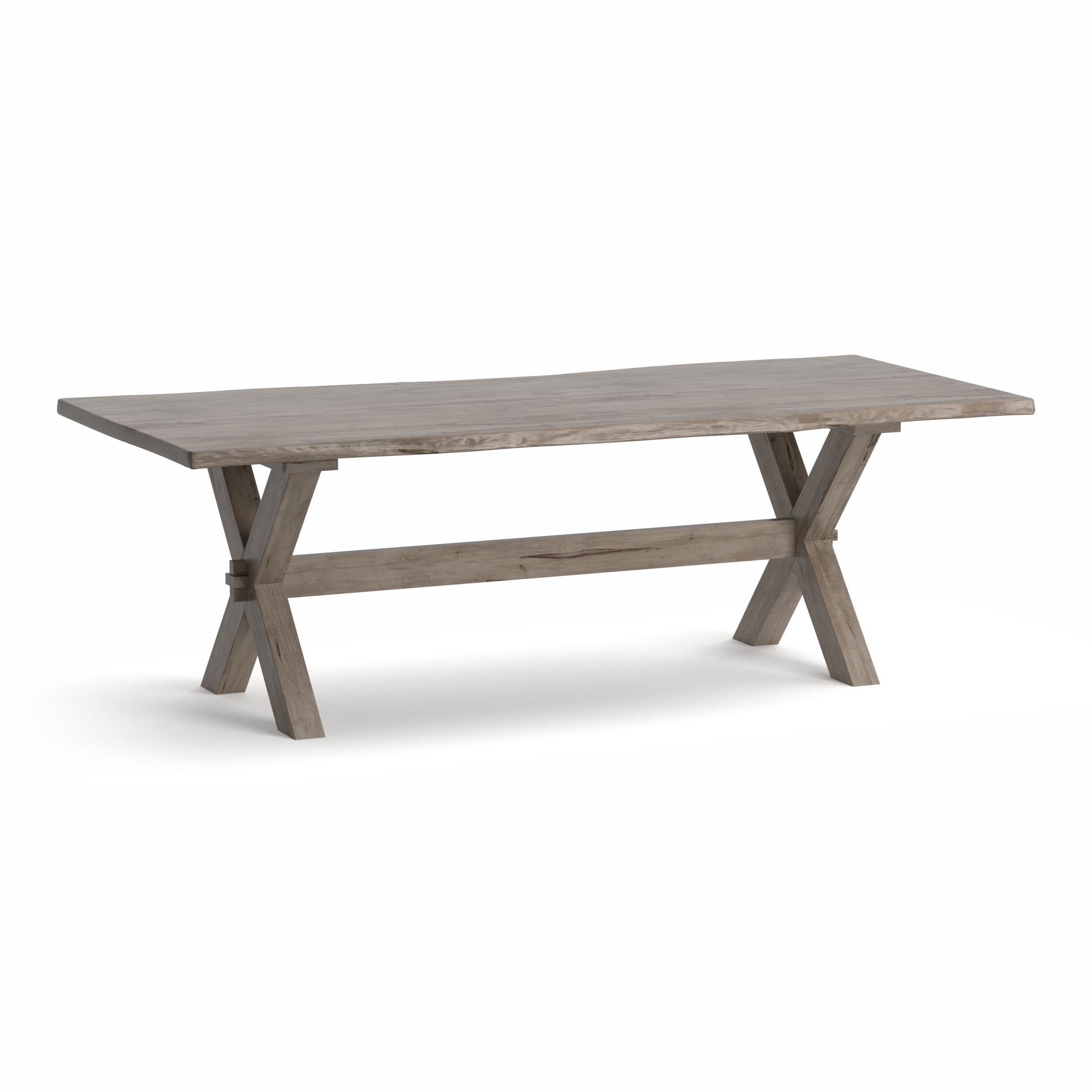 Bassett Maple Live Edge Dining Table 4021-9042XLE