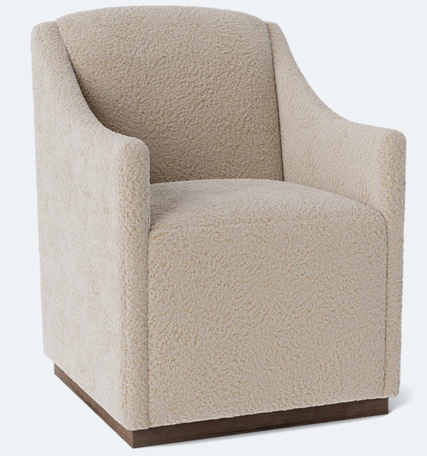 BENCHMADE Arm Chair with Maple Base 4022-0684
