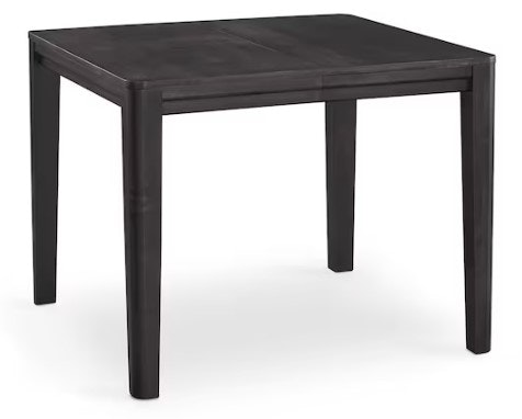 Origins 38" Square 1Leaf Table Carbon 4025-3838C1L