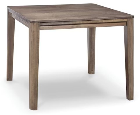 Origins 38" Square 1Leaf Table FogGrey 4025-3838F1L