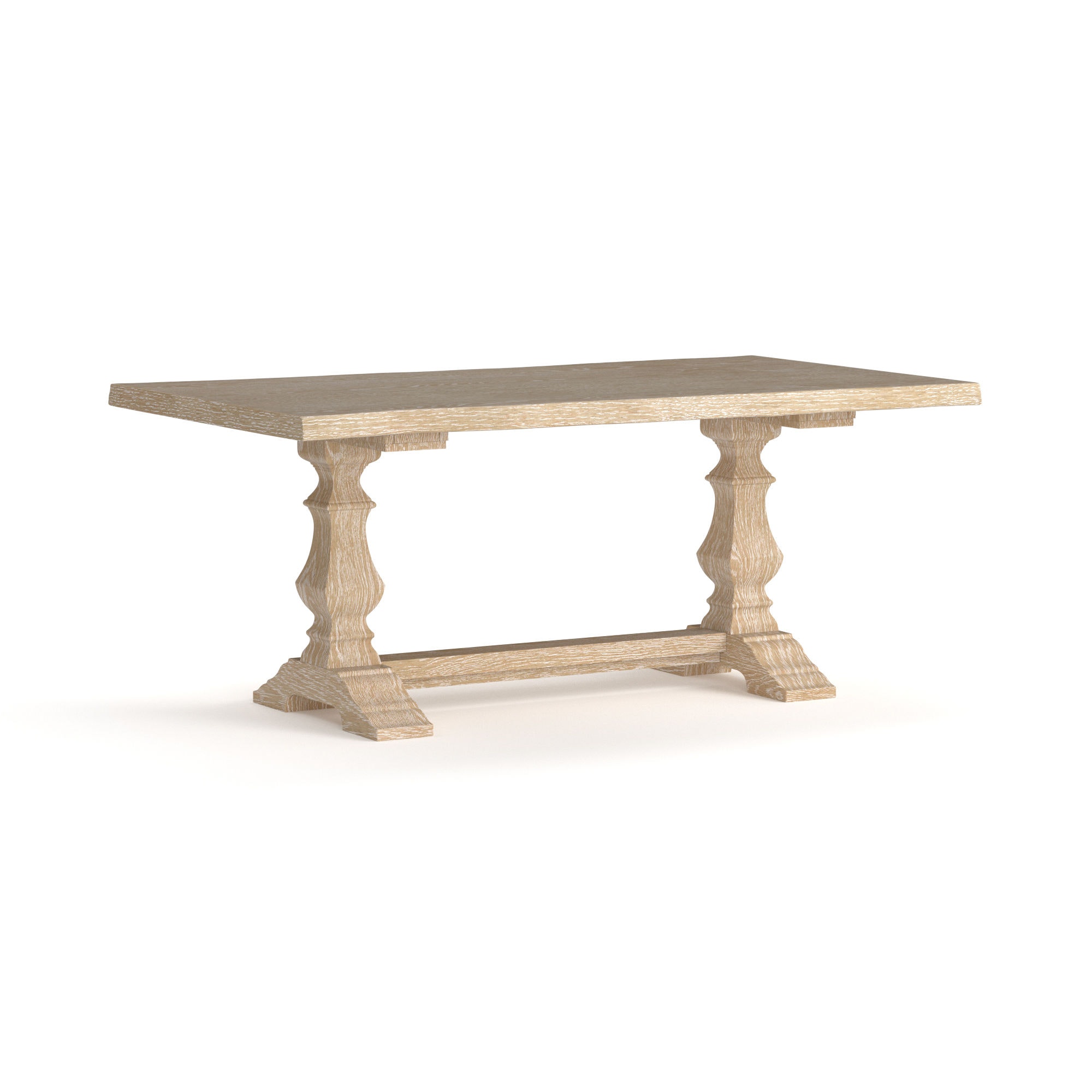 Bassett Oak Live Edge Dining Table 4121-7242HLE