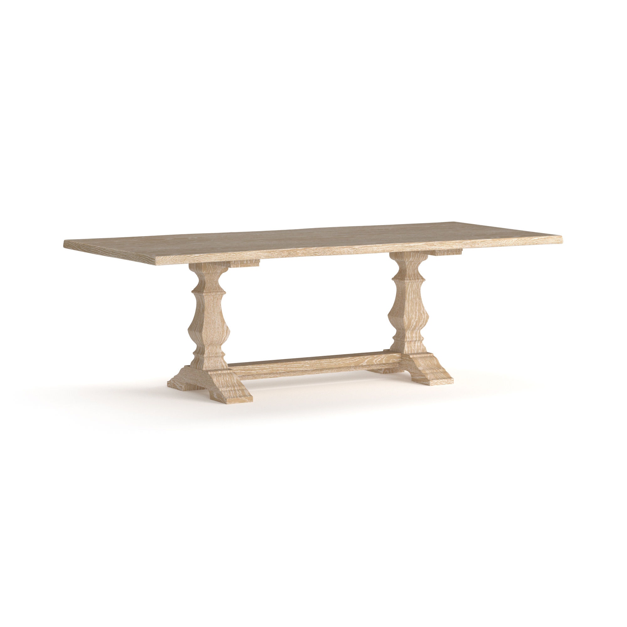 Bassett Oak Live Edge Dining Table 4121-9042HLE
