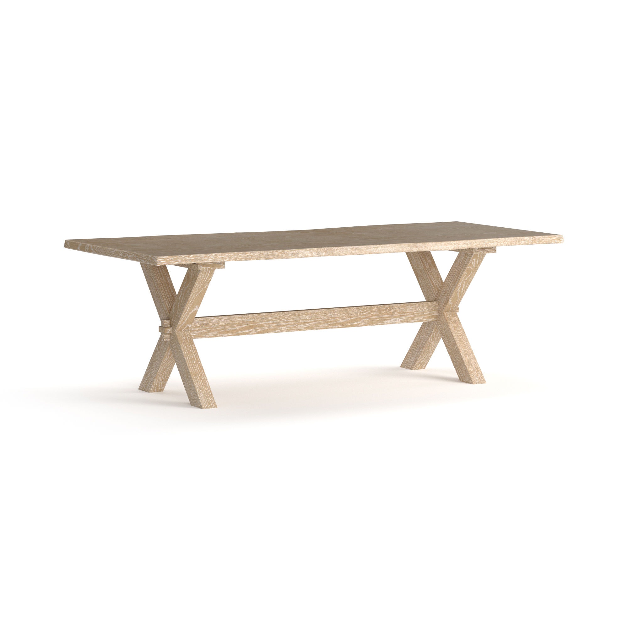 Bassett Oak Live Edge Dining Table 4121-9042XLE