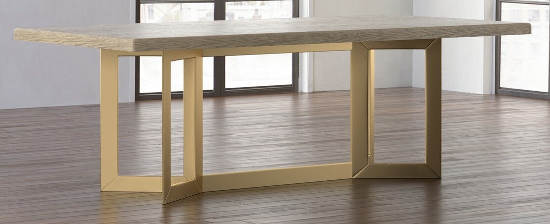 BENCHMADE Oak Rectangle Dining Table 4121-K0842S
