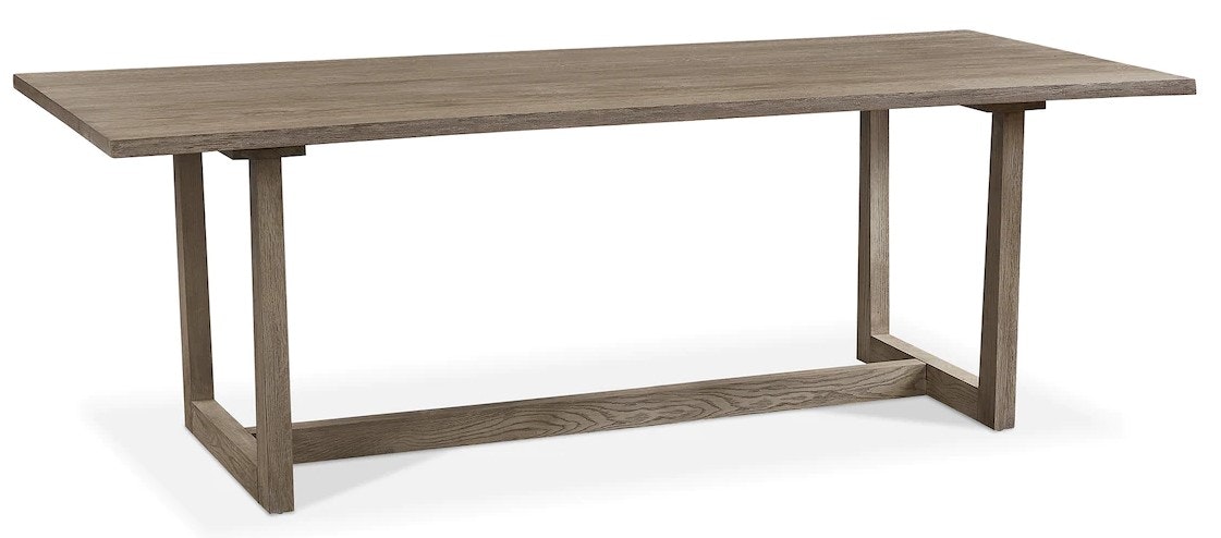 Bassett Oak Live Edge Dining Table 4121-K9640LLE