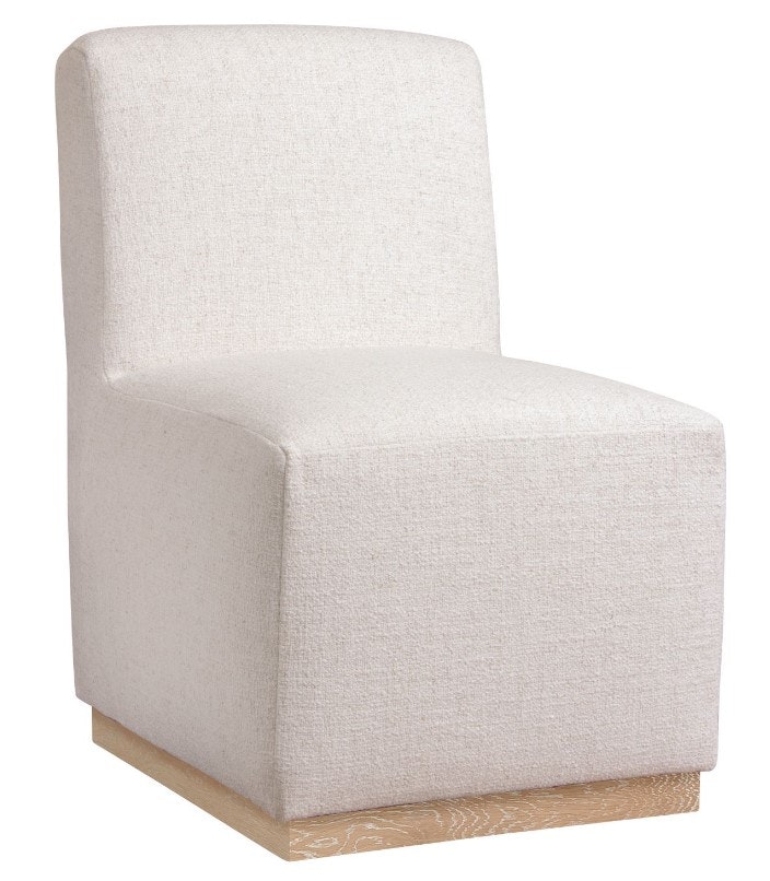 Bassett Oak Armless Chair 4122-0686