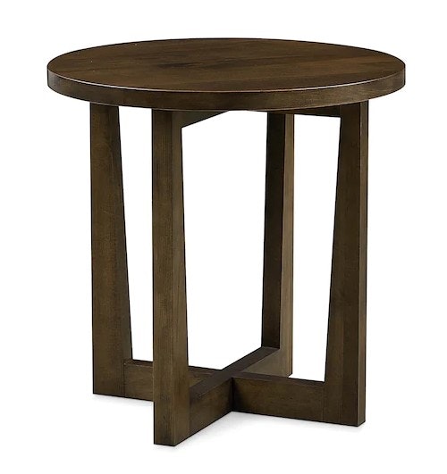 BENCHMADE Maple Round End Table 6021-0641