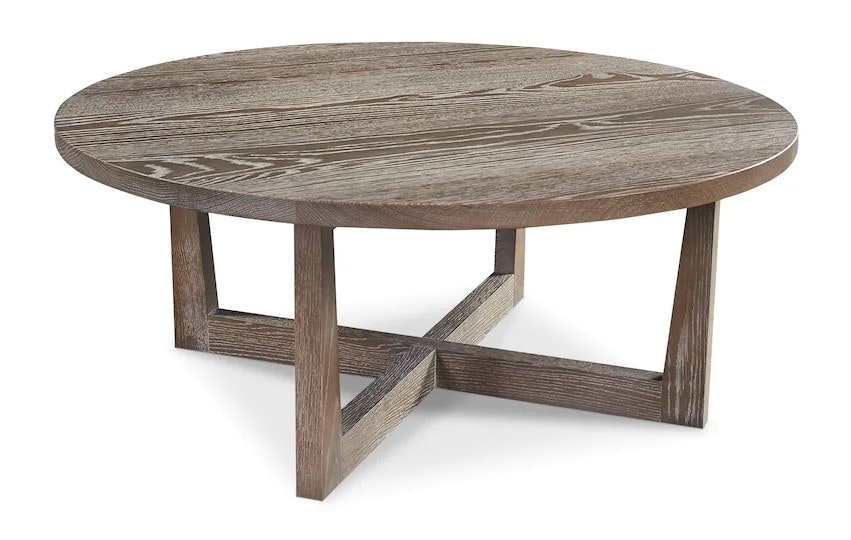 BENCHMADE Oak Round Cocktail Table 6121-0605