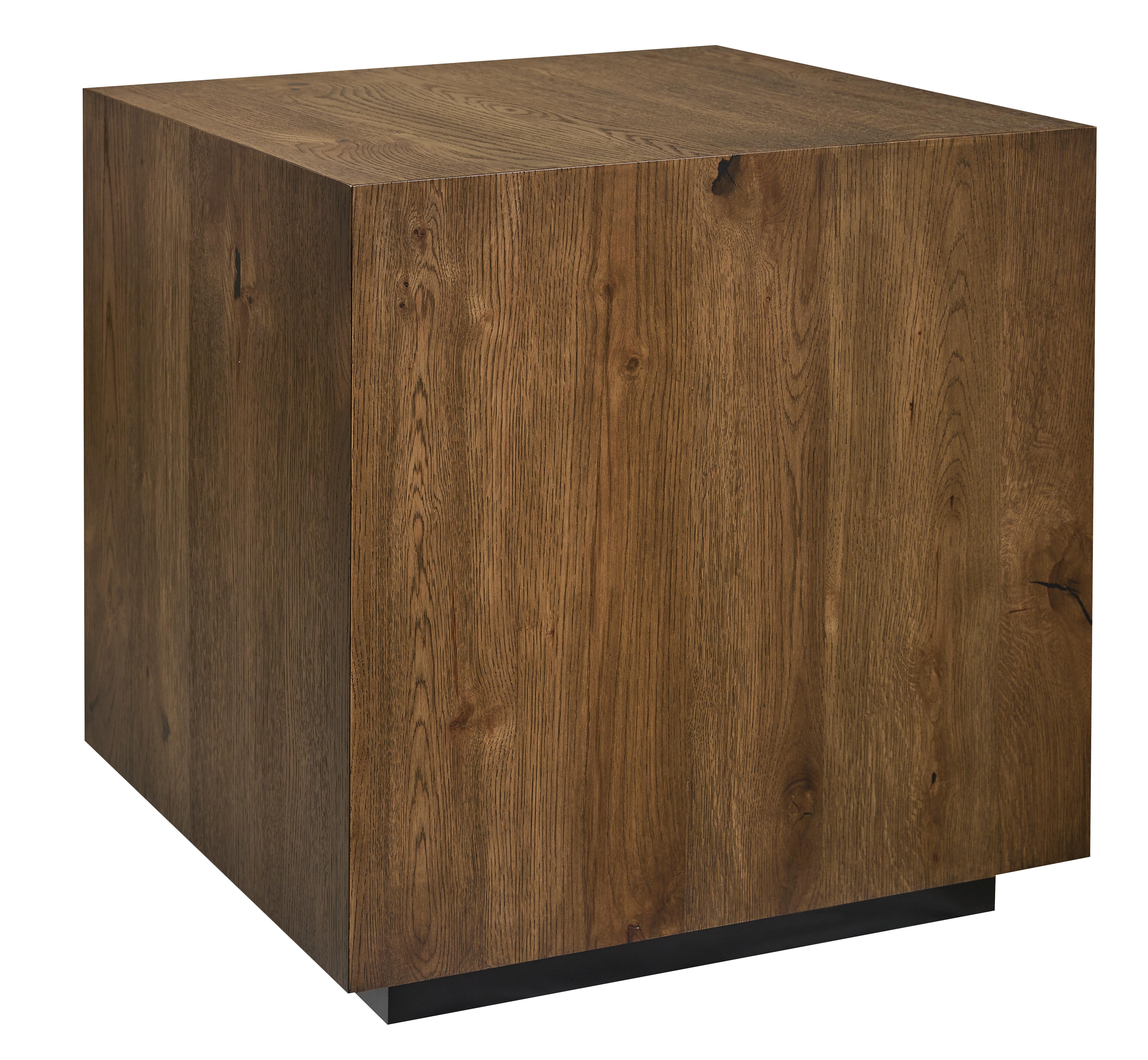 Bassett Oak Square End Table 6125-0665B