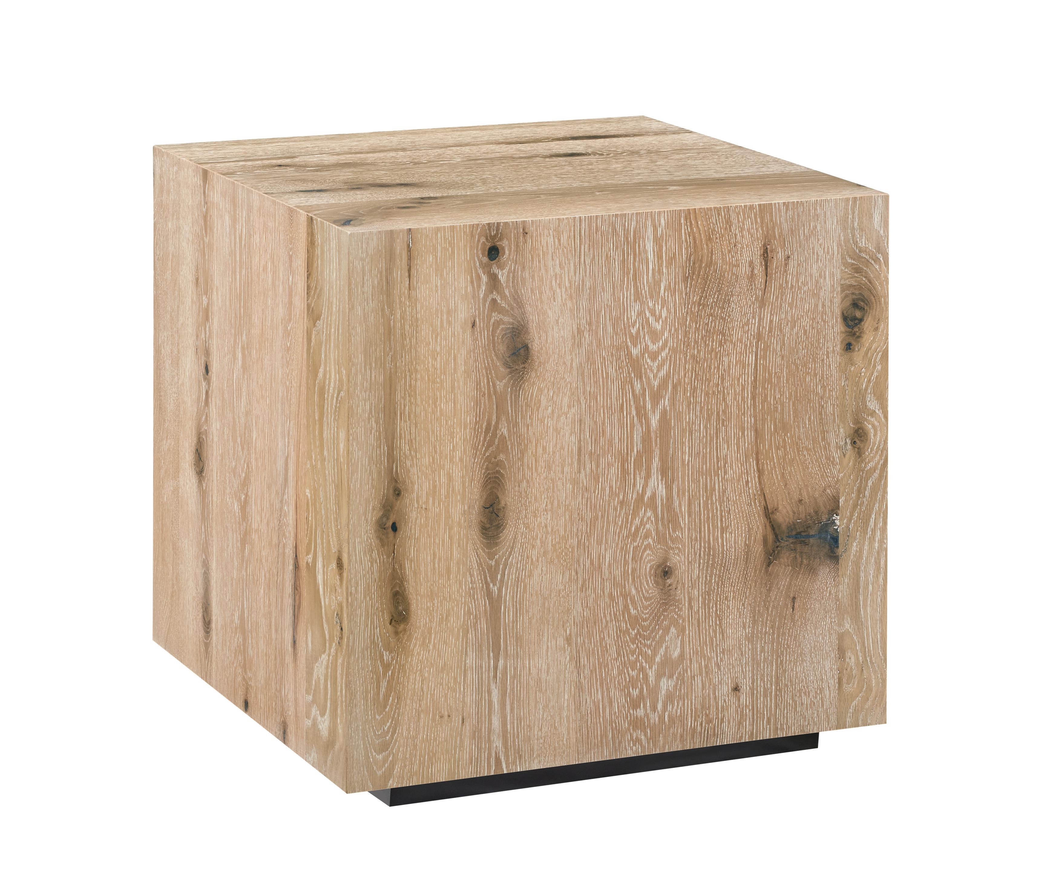 Origins Oak Square End Table 6125-0665W