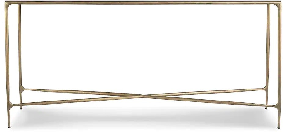 Bassett Console Table Base, Brass 6216-0699B