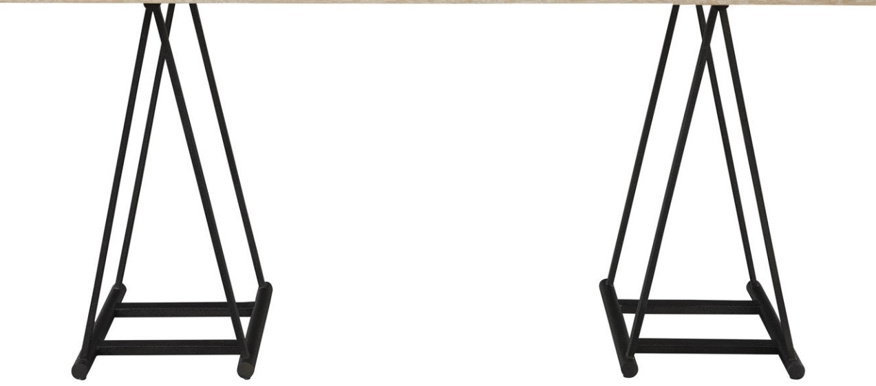 Bassett Two Metal Desk Bases 6521-TB30B
