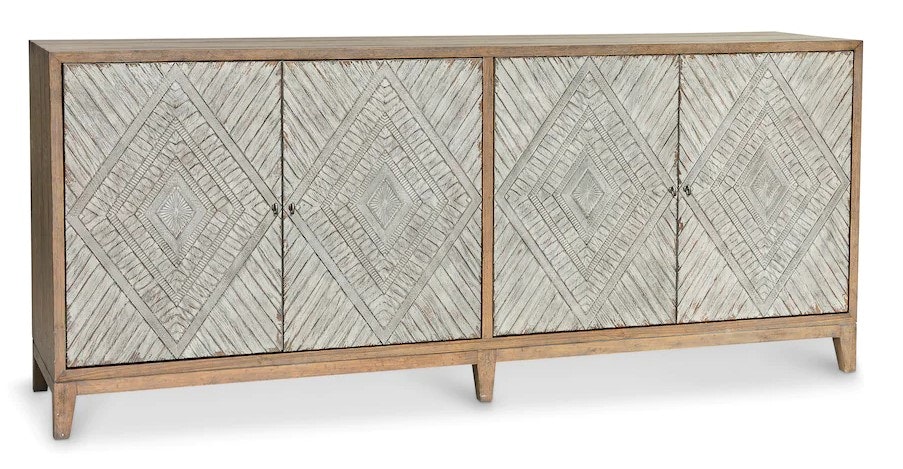 Bassett Telluride 4 Door Credenza 6V97-0860