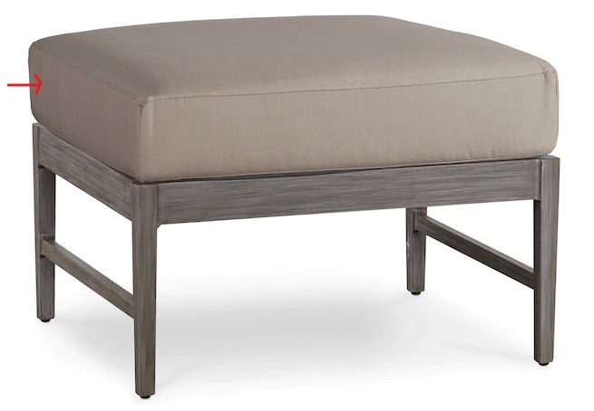 Bassett Ottoman Cushions A001-01-OC