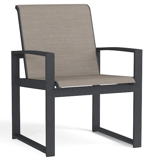 Bassett Arched Arm Dining Chair A025-AC