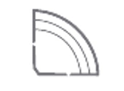 Bassett Curved Corner C000-38S
