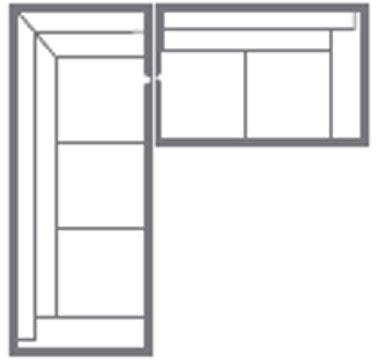 Bassett Small L Sectional ST C000-L4161ST