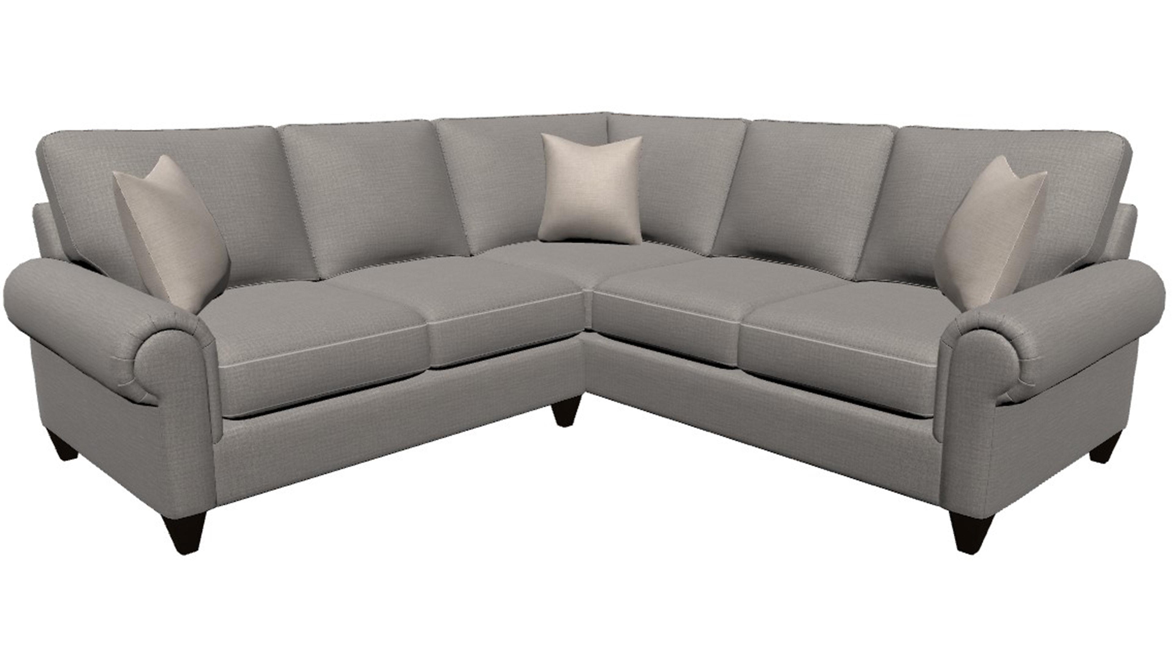 Bassett Large L-Shaped Sectional C000-L6763SF
